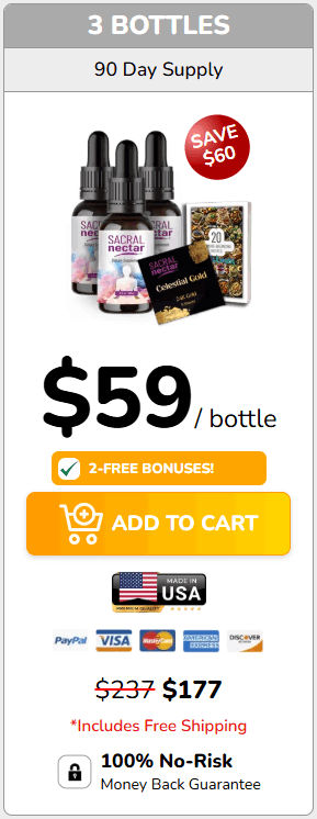 Buy Sacral Nectar 3 Bottle